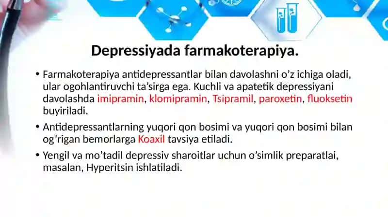 Depressiyaga qarshi dorivorlar 3