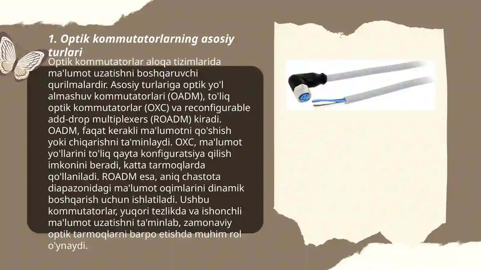 Optik kommutator va modulyatorlar 3