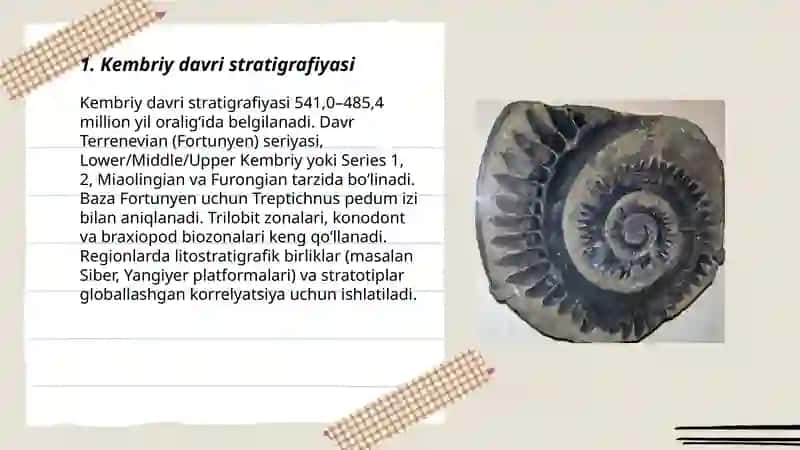 Kembriy davri geologiyasi 3