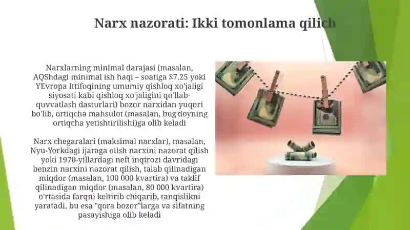 Bozor muvozanati va uning buzilishi 3