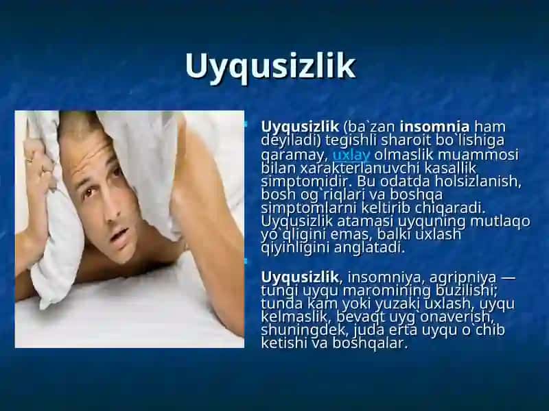 Uyqu va uning ahamiyati 3