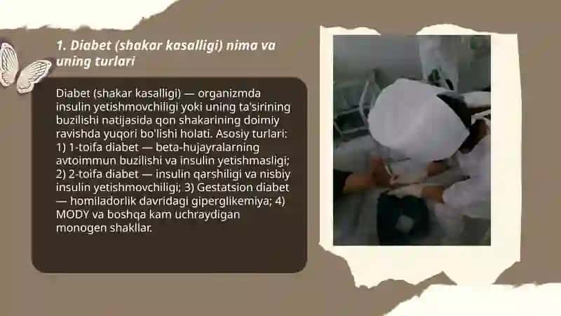 Diabet. Saxir kasalligi va uning alomatlari 3