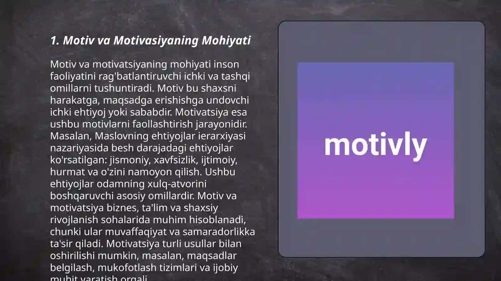 motiv va motivatsa 3