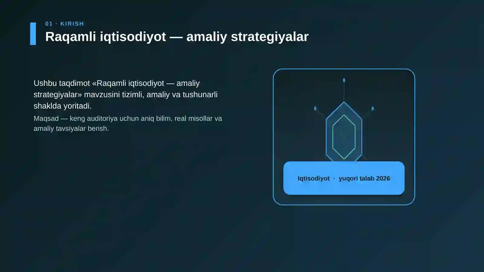 Raqamli iqtisodiyot — amaliy strategiyalar 3