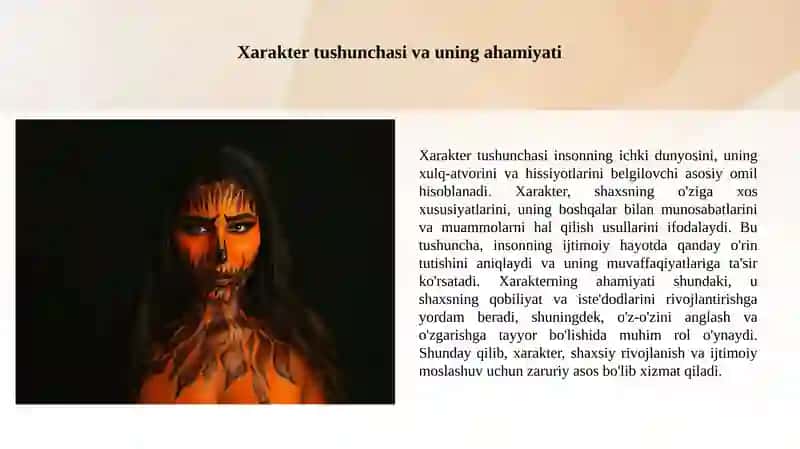 Xarakter va uning xususiyatlari 3