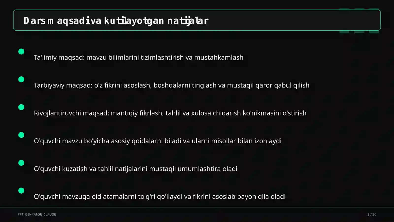 Elektr konstruktor bilan ishlash (4-sinf) 3