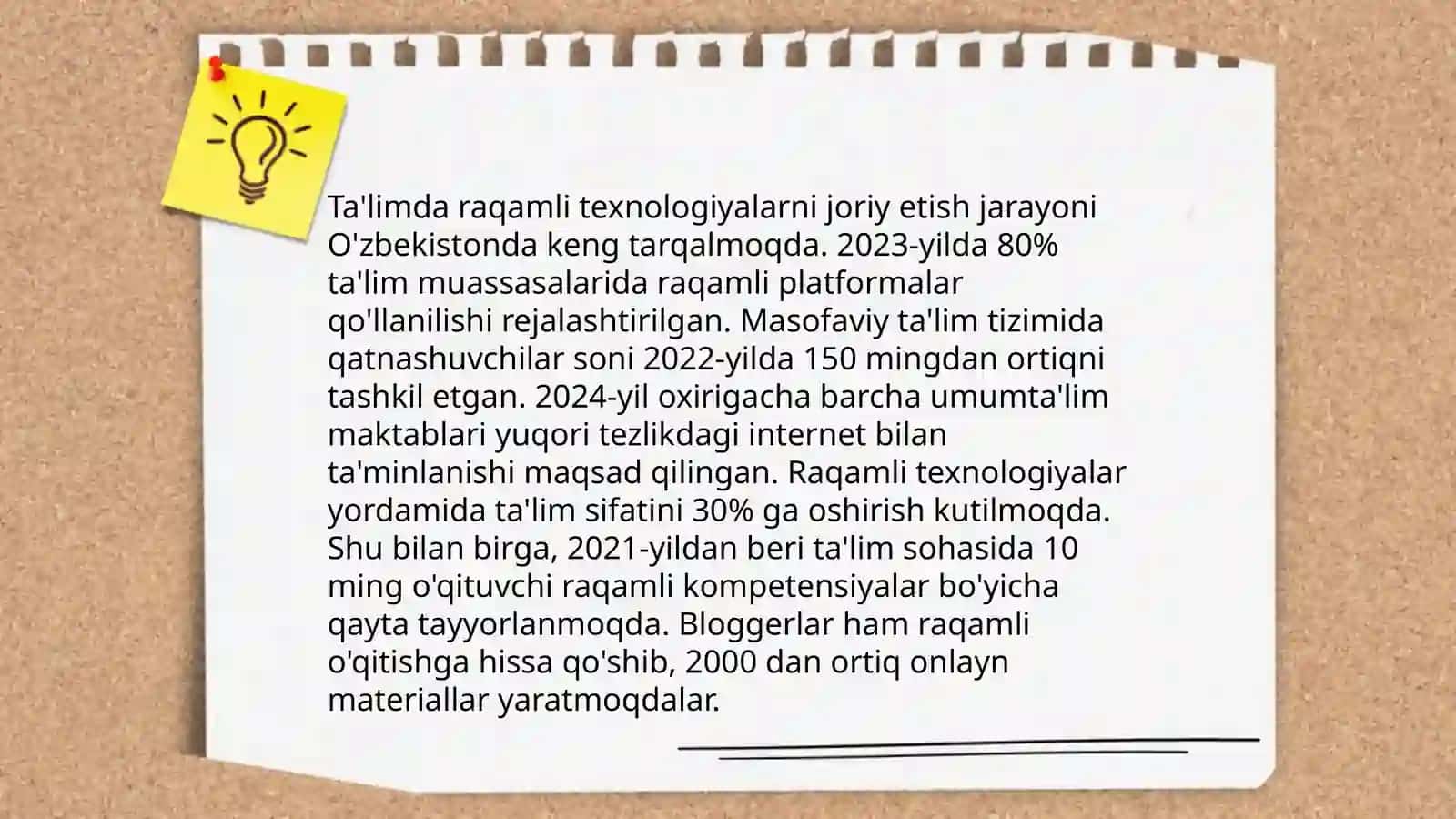 Ta'limda raqamli texnologiyalarni joriy etish 3