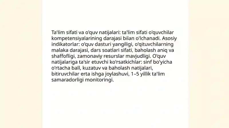 Yaxshi maktab tushunchasi 3