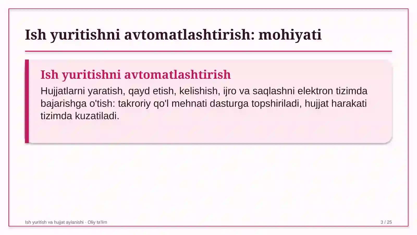 Dasturiy mahsulot kompaniyalarida ish yuritishni avtomatlashtirish 3