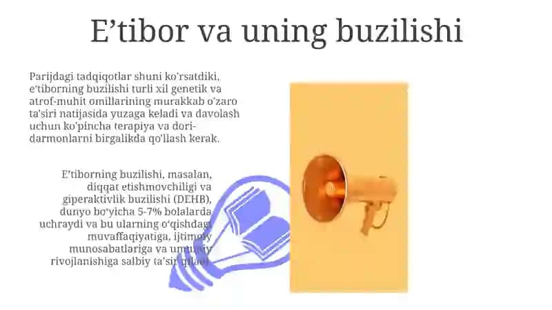 Eʼtiborning Turlari 3