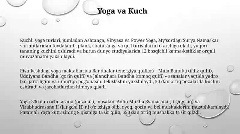 Yugirish texnikasi 3
