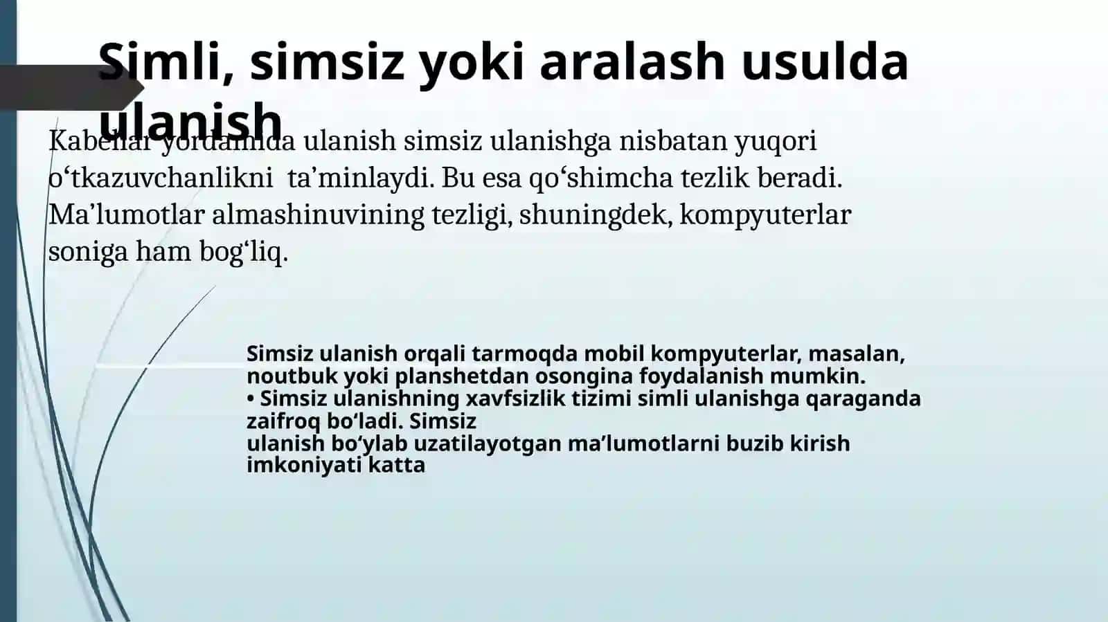 Tarmoqni loyihalash 3