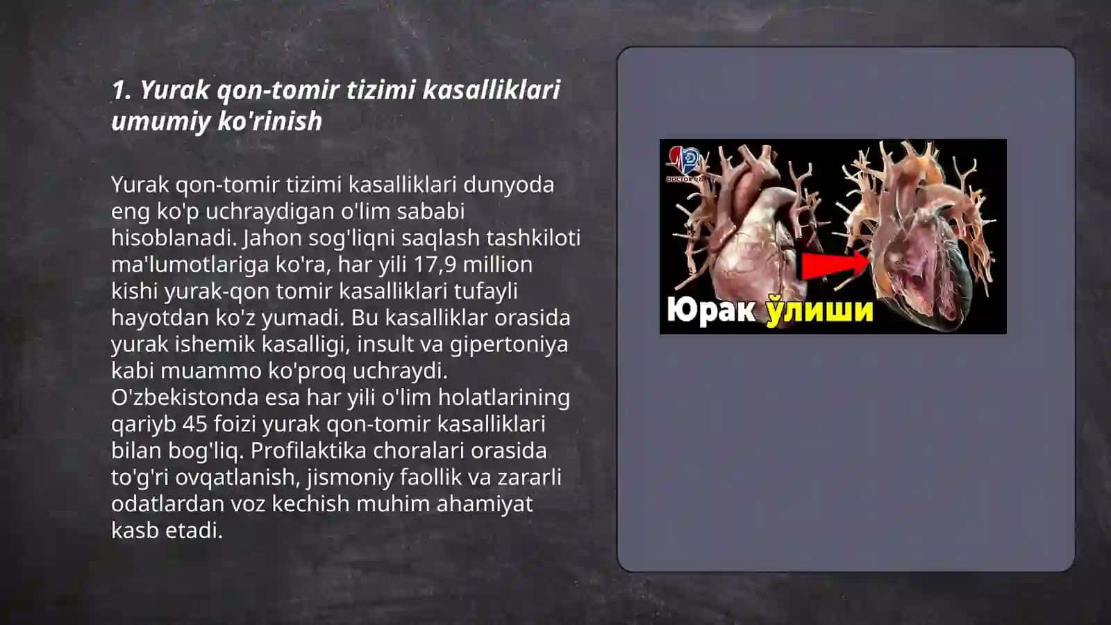 Yurak qon-tomir tizimi kasalliklari 3