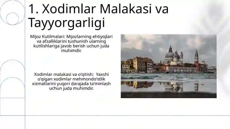 Xizmat sifatini o'lchash va yaxshilash 3