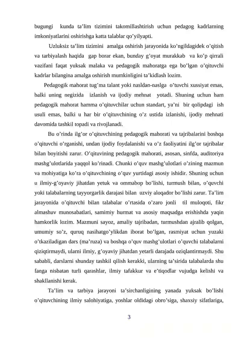 Barkamol avlod Davlat dasturi 3
