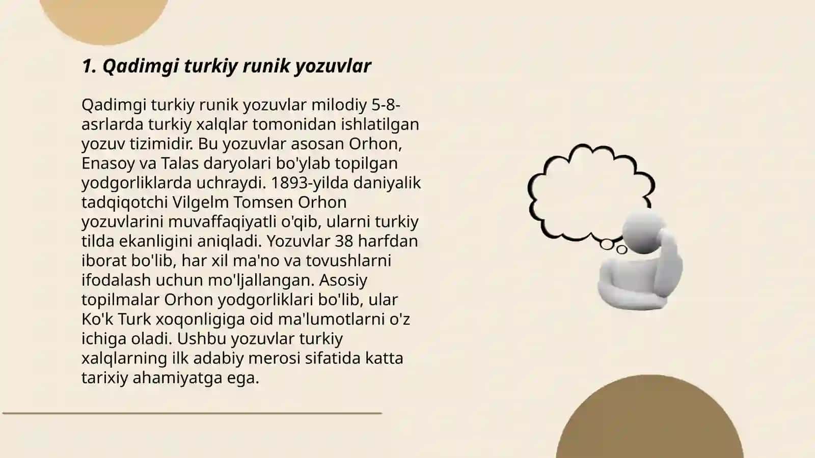 Qadimgi turkiy runik yozuvlar 3