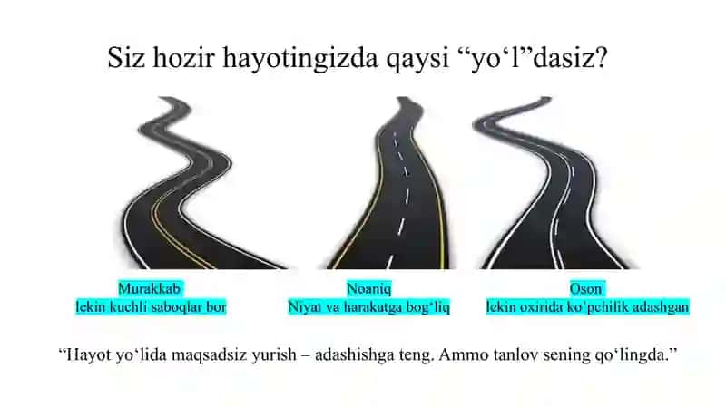Shaxsiy va kasbiy rivojlanish 3