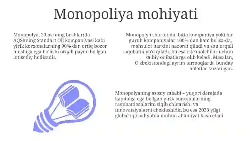 Monopoliyaning Mohiyati 3