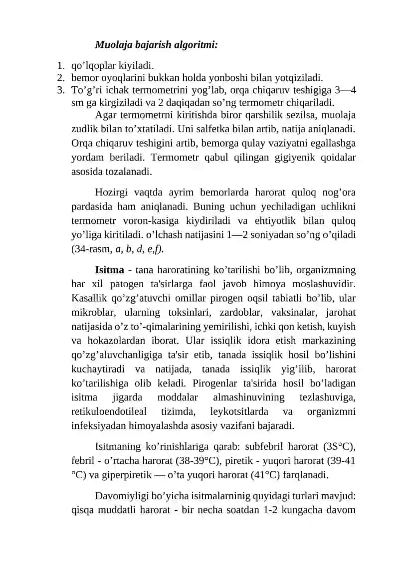 Salomatlik darajasini baxolash 3