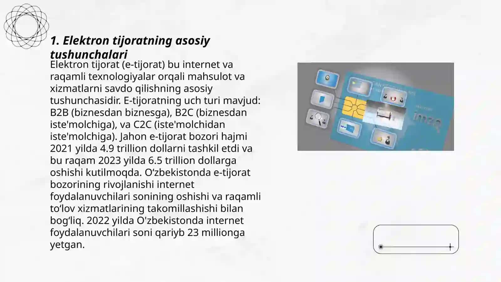 Elektron biznes va Mobil tijorat 3