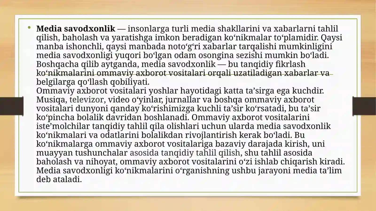 Bekmurodova Nafisaning prezentatsiyasi 3