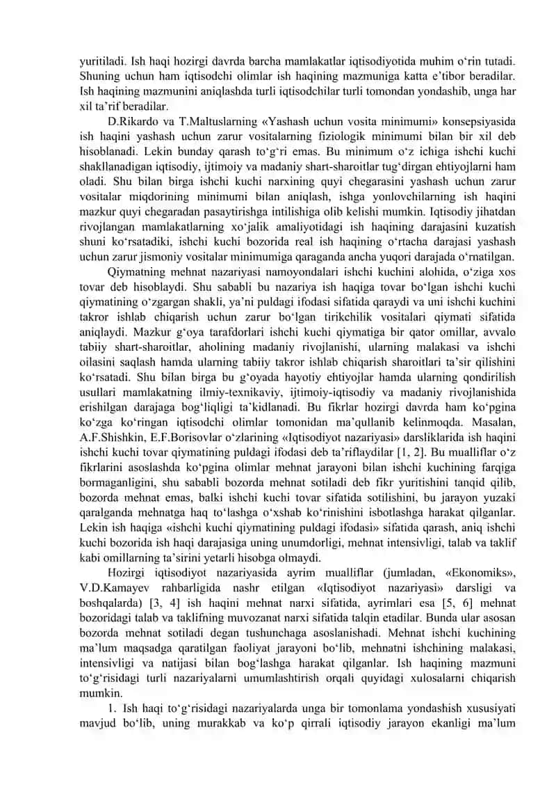 Ish haqqi va mehnat munosabatlari 3