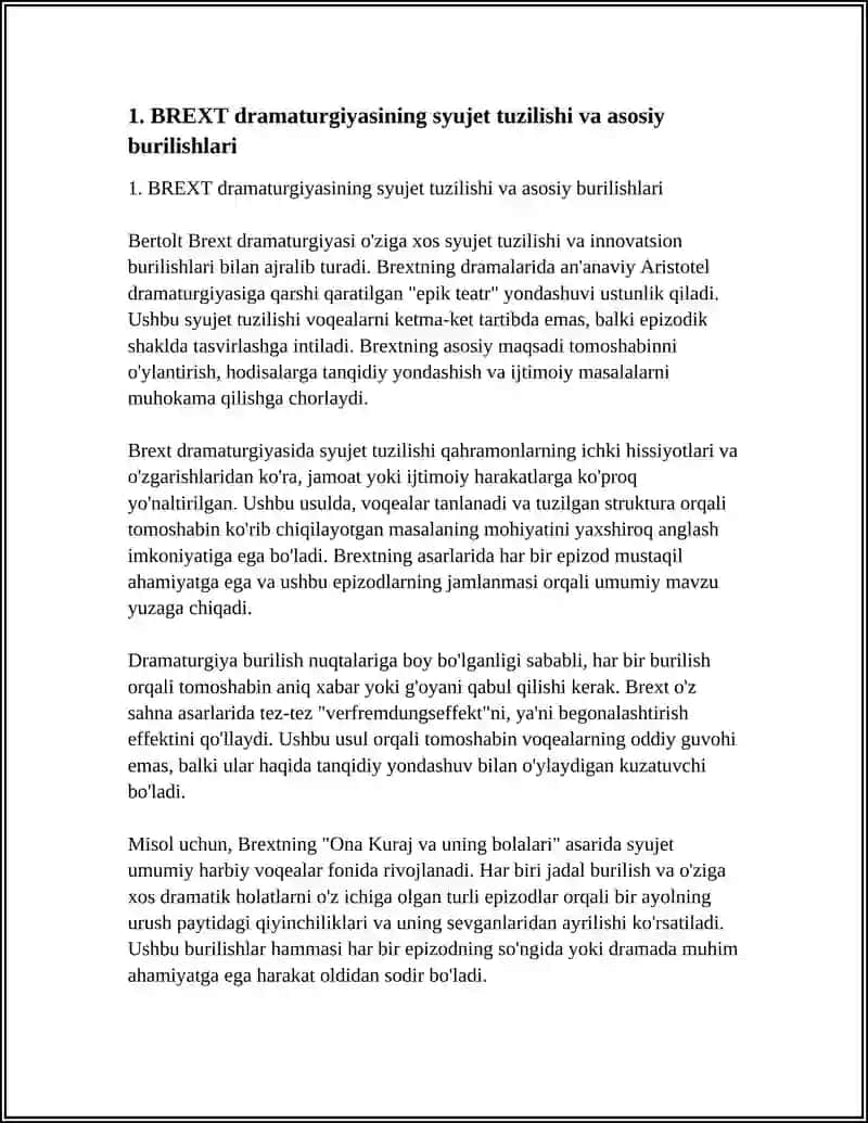 BREXT DRAMATURGIYASI 3
