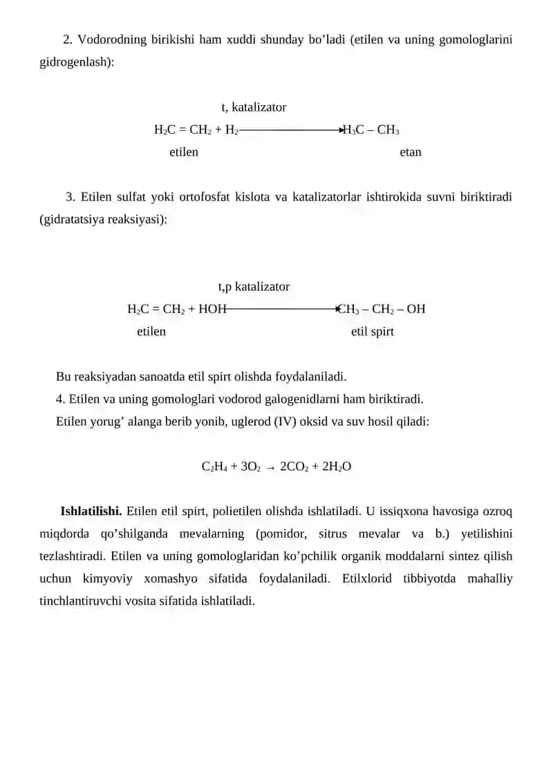 Etilen qatori uglevodorodlari 3