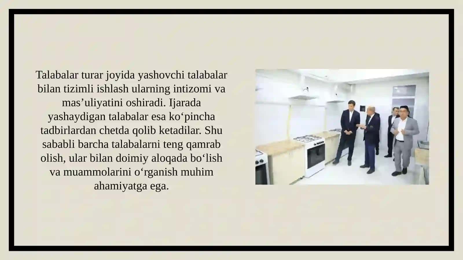 Talabalar turar joyida va ijarada yashaydigan talabalar bilan ishlashning ahamiyati 3