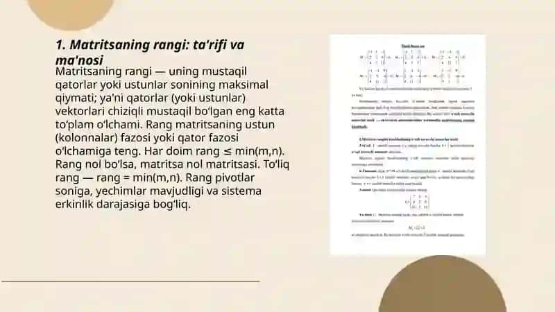 Determinantlar nazariyasi elementlari 3