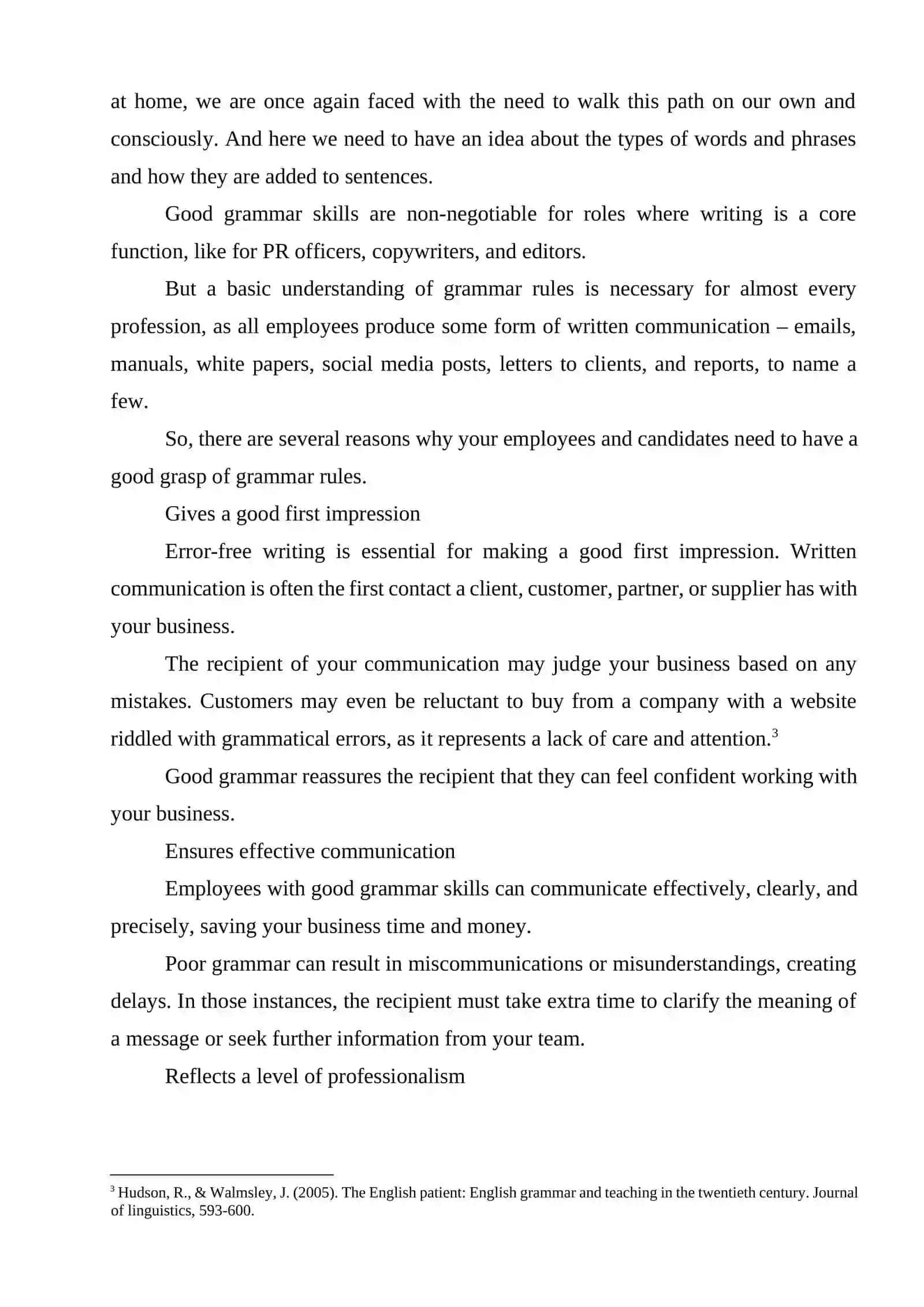 GRAMMAR assessment methods 3