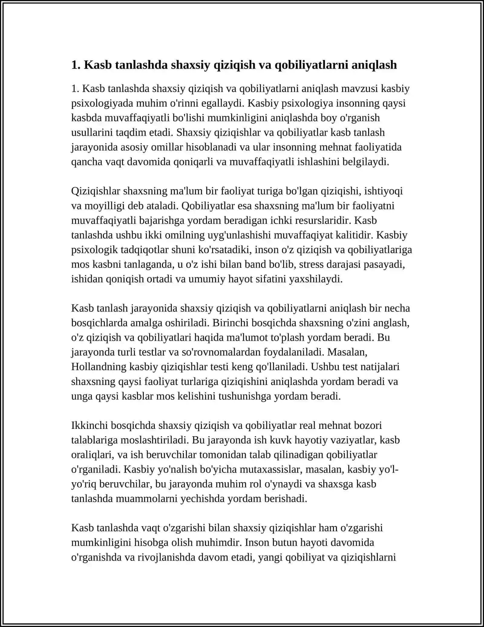 MEN TANLAGAN KASB - KASBIY PSIXOLOGIYA 3