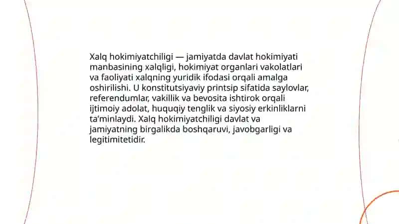 Xalq hokimiyatchiligi 3