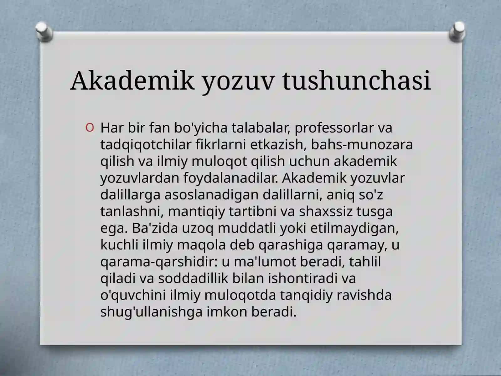 Akademik yozuv tushunchasi 3