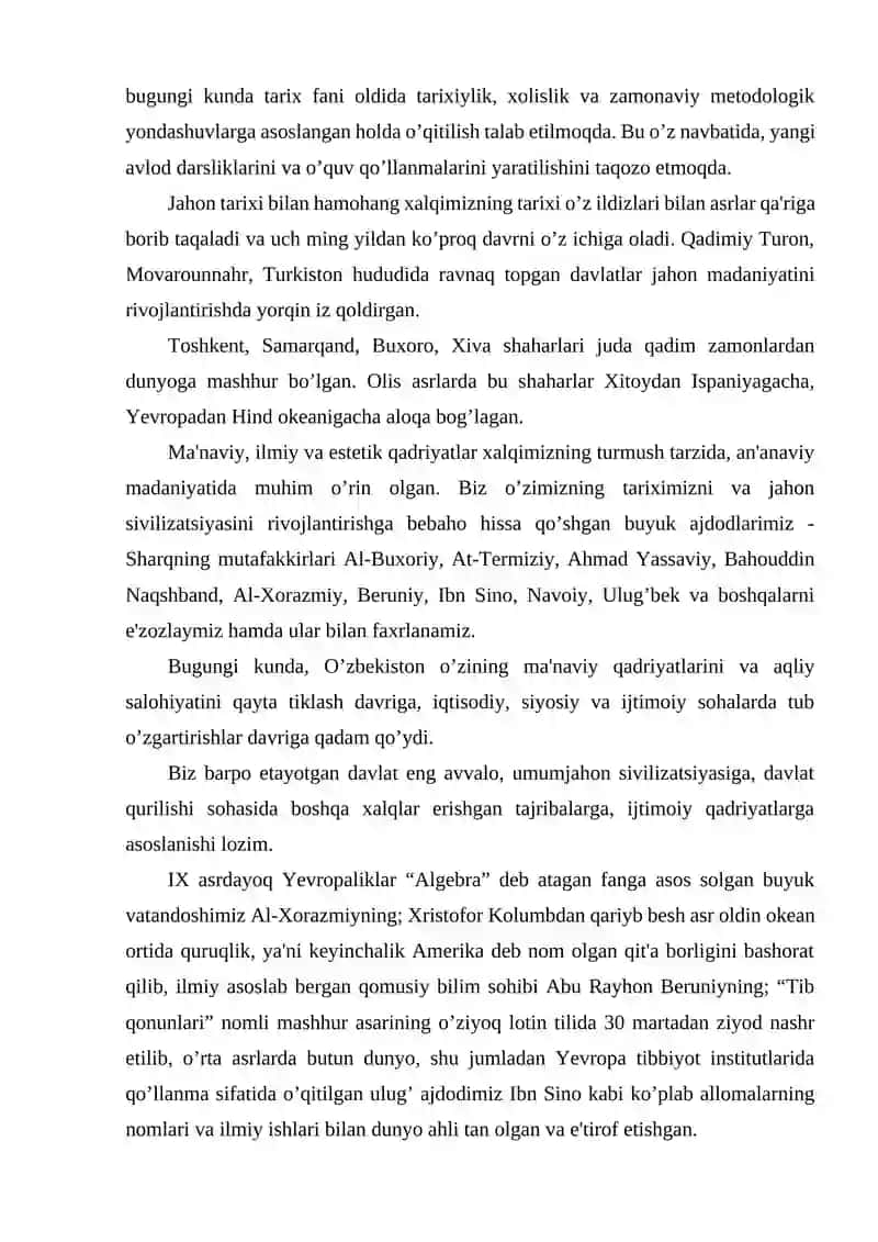 QADIMGI VA O'RTA ASRLAR DAVRI ARXIVLARI 3