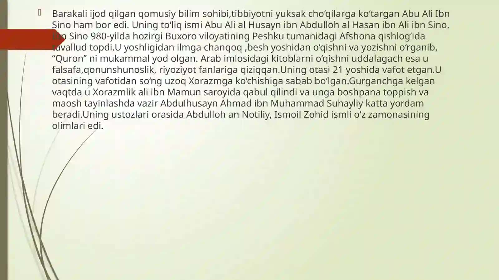 Ibn Sino merosining xalq tabobatidagi o‘rni 3