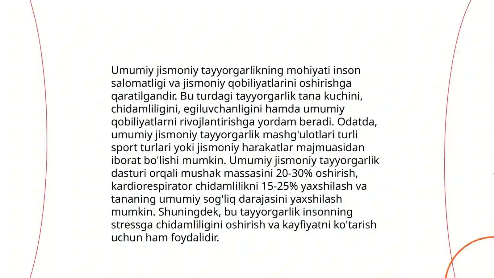 Umumiy va maxsus jismoniy tayyorgarlik 3