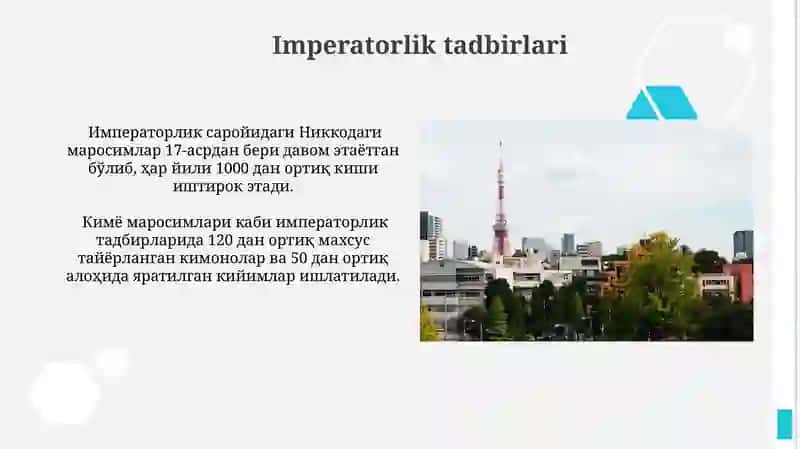Yaponiya davlatining ommaviy tadbirlari 3