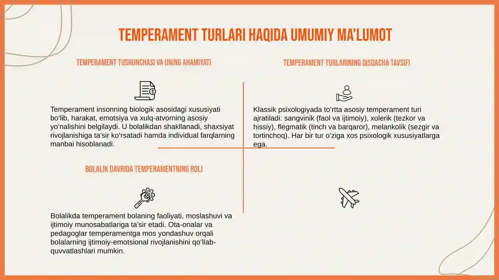 Temperament va xarakter rivojlanishi bolalik davrida 3