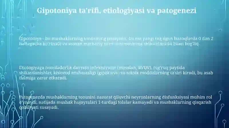 Qoramollarda gipoataniya 3