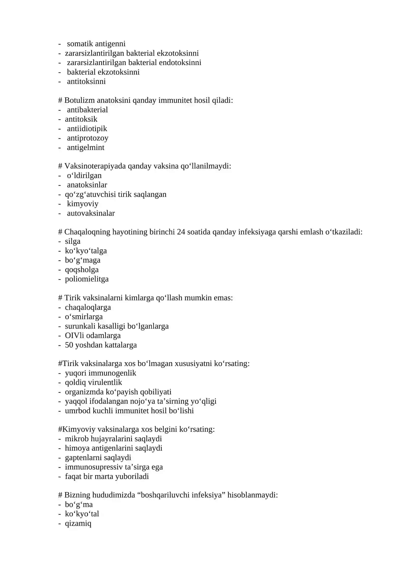 Vaksinaning kashf etilish tarixi. Yuqumli kasalliklarning immunoprofilaktikasi va immunoterapiyasi 3