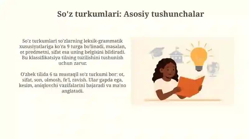 So'z turkumi 3