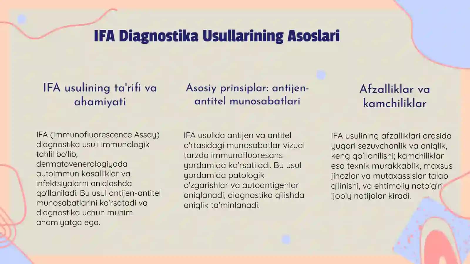 IFA diagnostika usullari 3