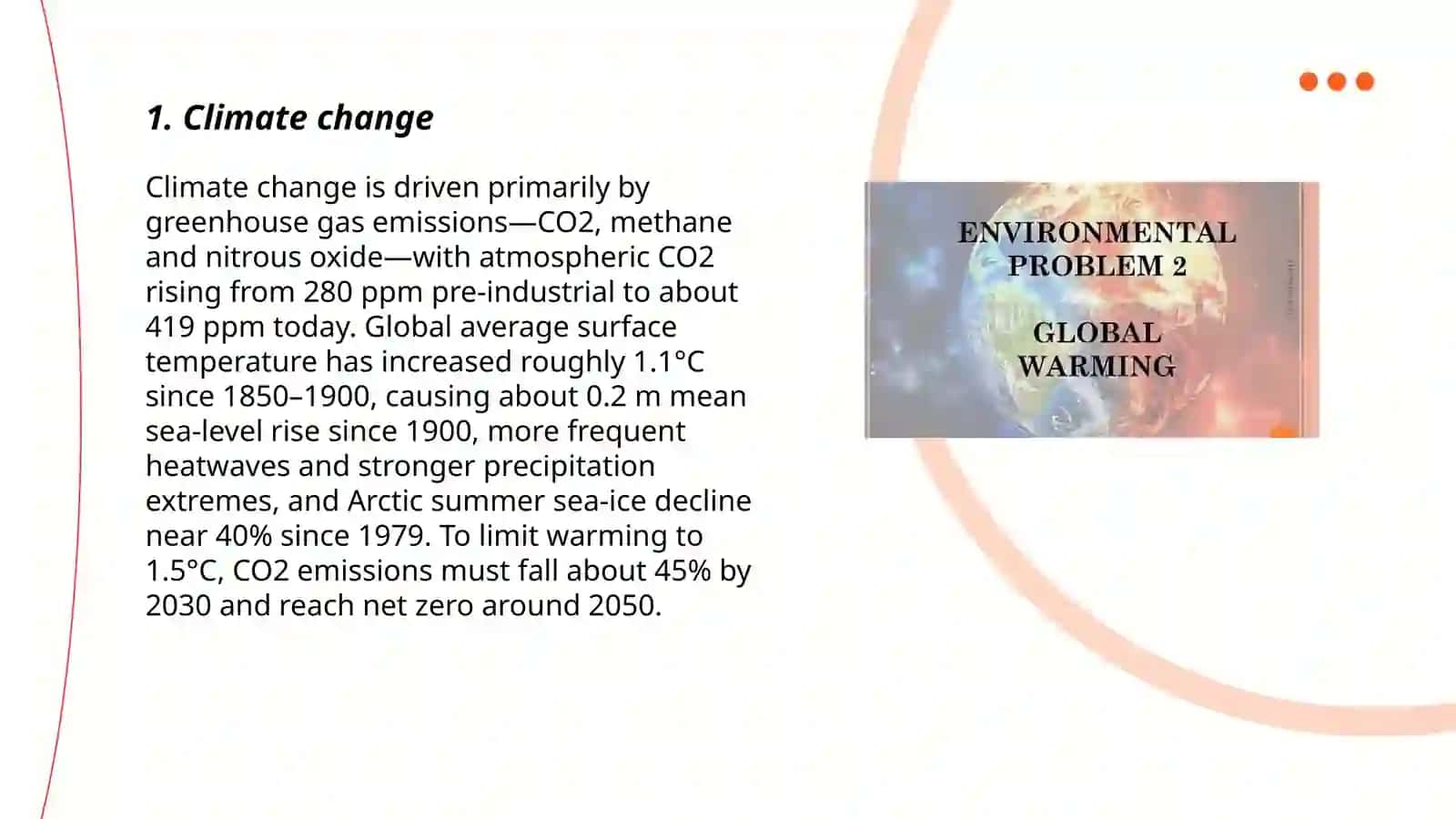 Environmental problems 3