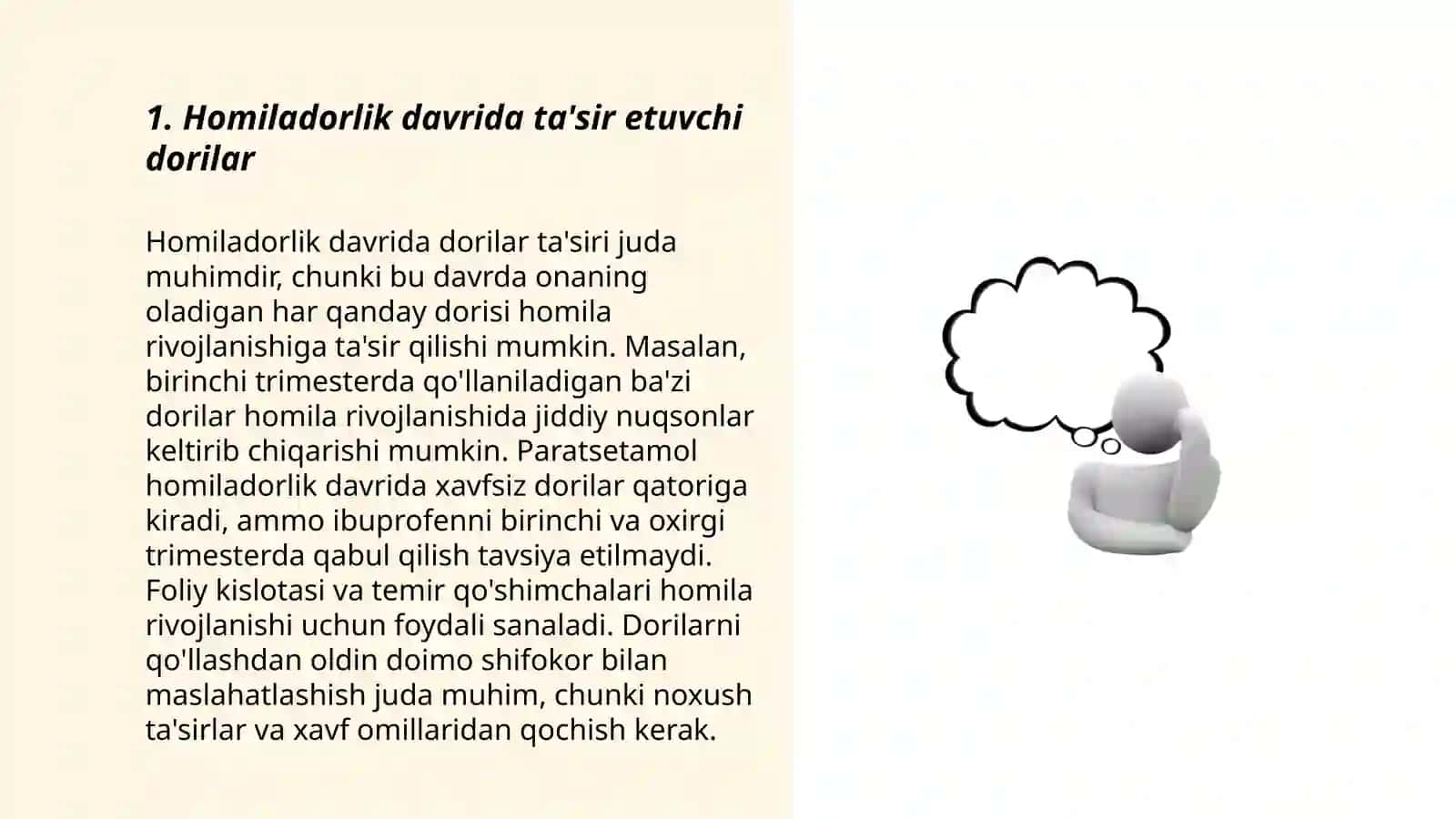 Homilaga ta'sir etuvchi terotogen omillar 3