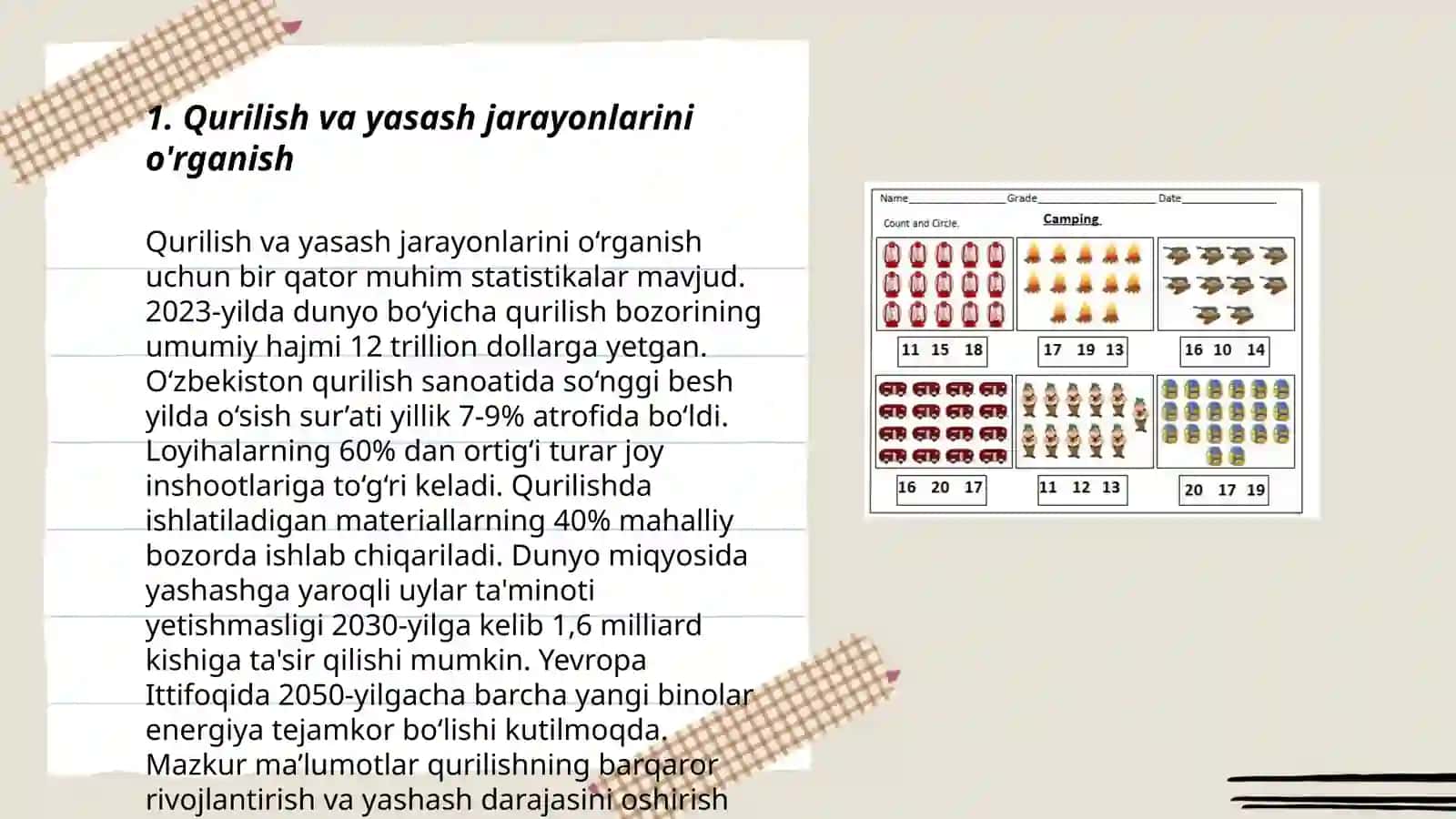 Maktabgacha talim tashkilotida qurish yasash konstruksiyalash va matematika markazida talimiy faoliyatni tashkil etish va jixozlash 3
