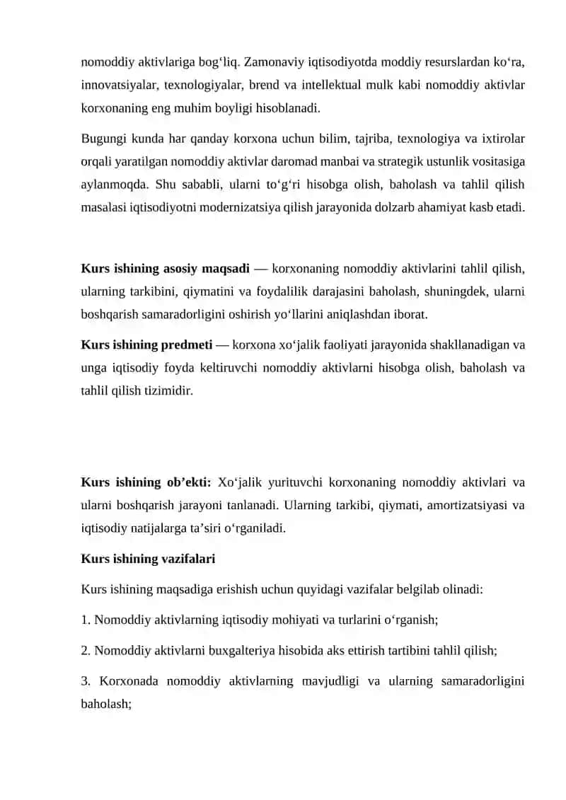 Korxonaning nomoddiy aktivlari tahlili 3