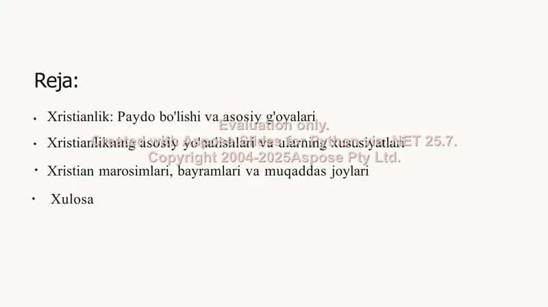 Xristianlik: Paydo bo'lishi va asosiy g'oyalari 3