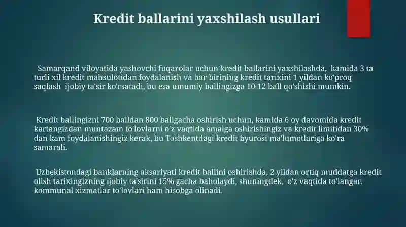 Kredit skoringi 3