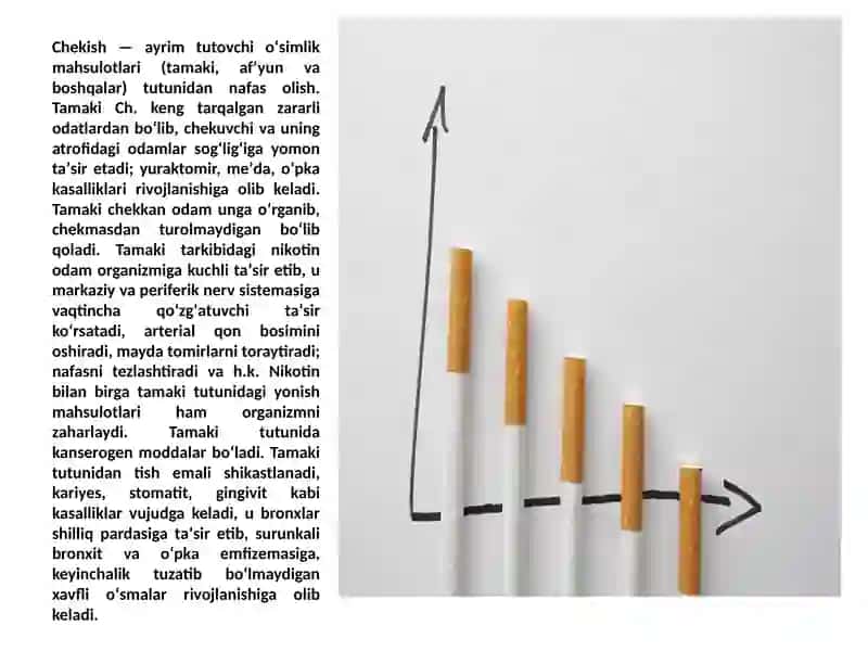 Nikotin va uning asoratlari 3